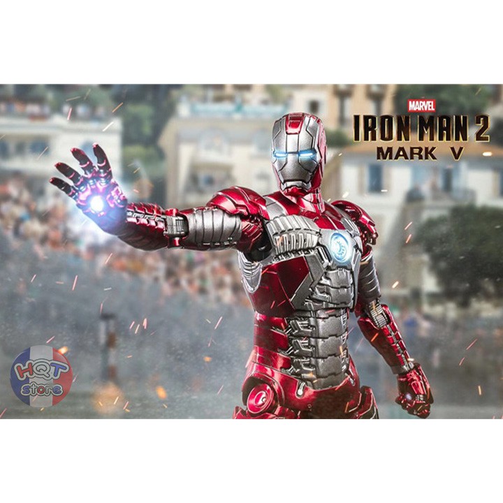 Mô hình iRon Man Mark V ZD Toys chính hãng tỉ lệ 1/10 (Mark 5)