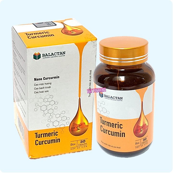 Viên Uống Dạ Dày Turmeric Nano Curcumin - Giúp Đẹp Da, Chống Lão Hóa, Phòng Ngừa Ung Thư,Giảm Viêm Loét Dạ Dày, Tá Tràn | BigBuy360 - bigbuy360.vn