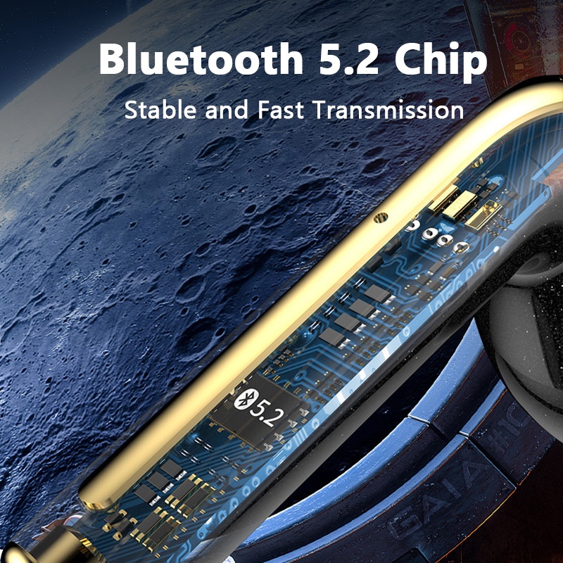 Tai nghe không dây Màn Hình LED Cảm Ứng Hexu Mini TWS 5.2 Kèm Mic