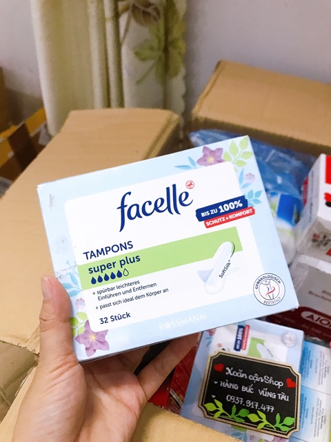 Tampons Facelle - hàng Đức