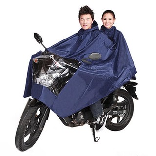 Áo mưa cánh dơi vải dù chống thấm 2 mũ thành long