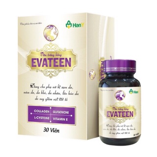 ✅ CHÍNH HÃNG - VIÊN UỐNG TRẮNG DA EVATEEN