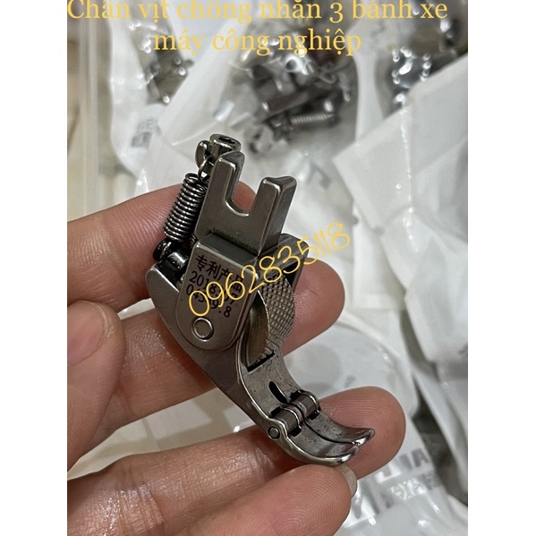 Chân vịt 5li chống nhăn 3 bánh xe máy công nghiệp 1 kim