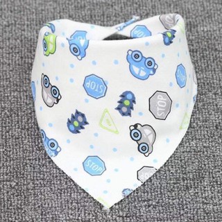 Set 10 yếm cotton 2 cúc bấm cho bé