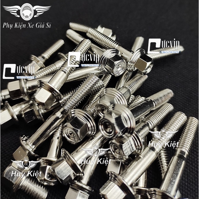 [Rẻ Vô Địch] Bộ Ốc Lốc Máy Salaya PHAY THÁI Inox 304 Cho Wave A 2017 - 2022, Wave RSX, Wave S110 (18 Con) 5220
