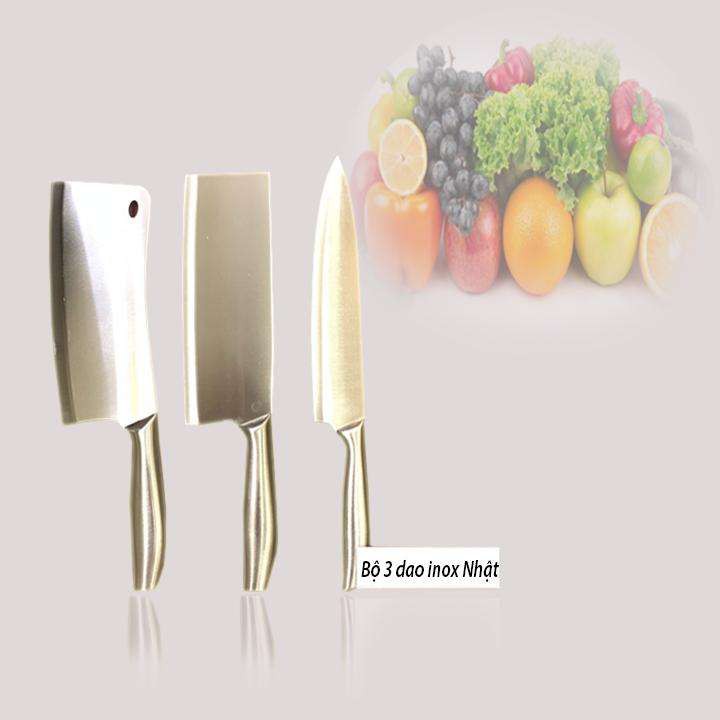 combo 3 cây dao nhật inox