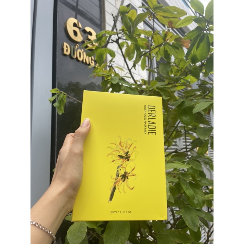 Mặt nạ giảm mụn, dưỡng sáng da Derladie Witch Hazel Mask Pack 30ml | BigBuy360 - bigbuy360.vn
