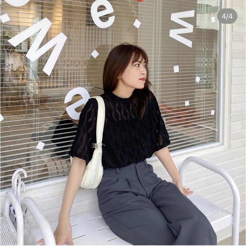 ÁO THUN HOẠ TIẾT LƯỢN SÓNG TRENDY