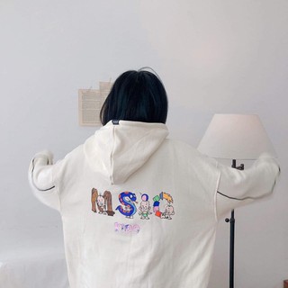 Áo khoác nỉ MSIC KIDO form siêu rộng