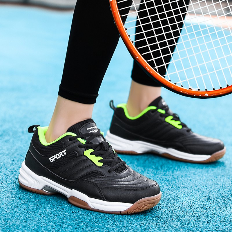 Kích thước lớn 38-46 GIÀY CẦU LÔNG CAO CẤP Bóng Chuyền Giày badminton/tennis/volleyball/pingpong/basketball shoes