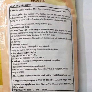 Bột kem béo B one Thái Lan 1kg