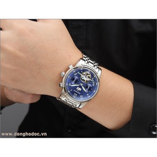 Đồng hồ Cơ Nam KINYUED JAYDEN - Dây Thép Đúc Đặt - Máy Automatic cao cấp
