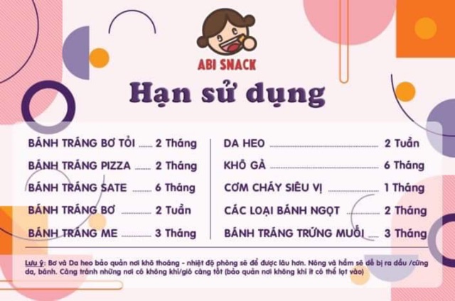 BÁNH TRÁNG ABI 15 VỊ MUA 2 BỊCH TẶNG KHẨU TRANG