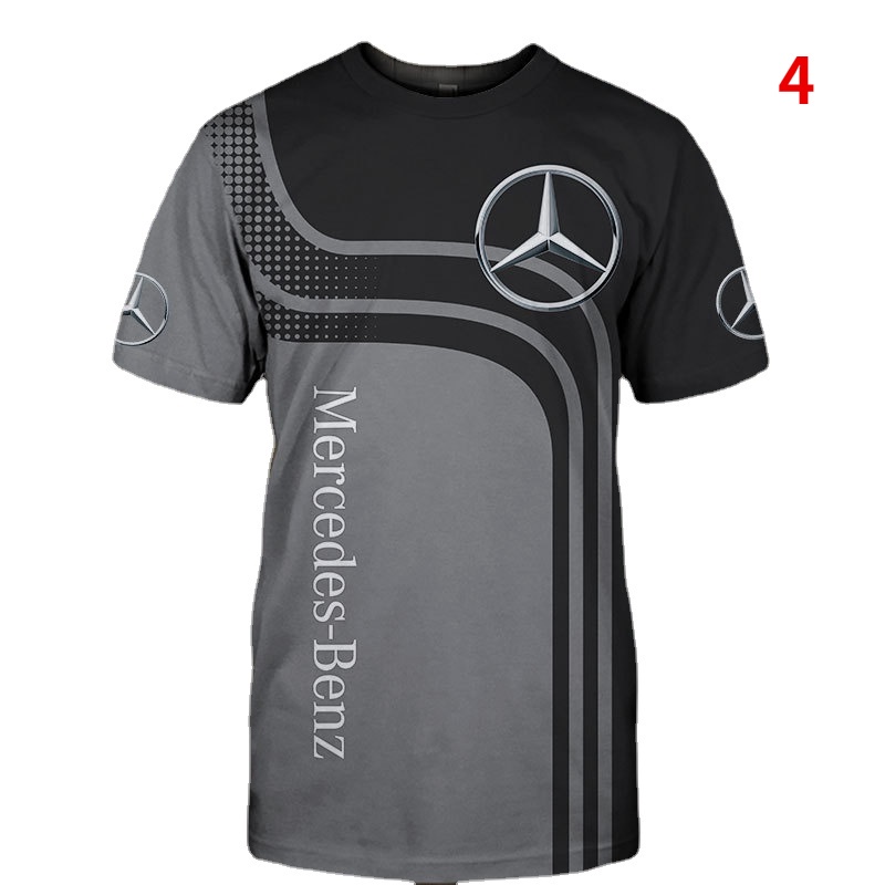 Áo Thun Thể Thao Tay Ngắn Thoáng Khí In Hình Logo BMW Benz 3D Kỹ Thuật Số Thời Trang Cho Nam 2022 xxs-6xl