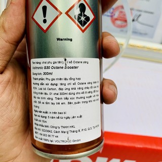 Phụ gia xăng Voltronic G30 Octane Booster+