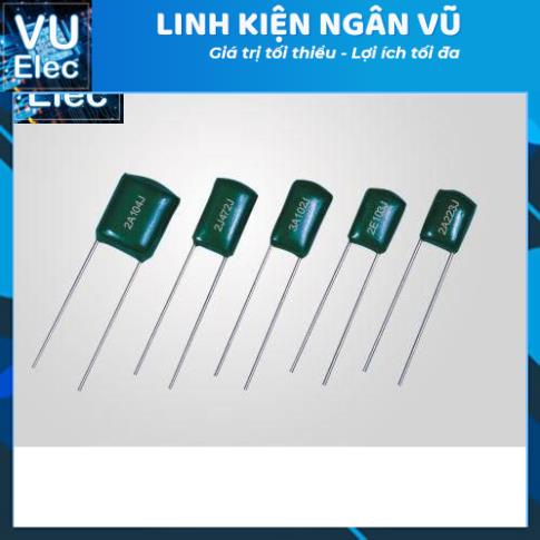 Tụ Mica 100V Các Loại 1 Túi 10 Con