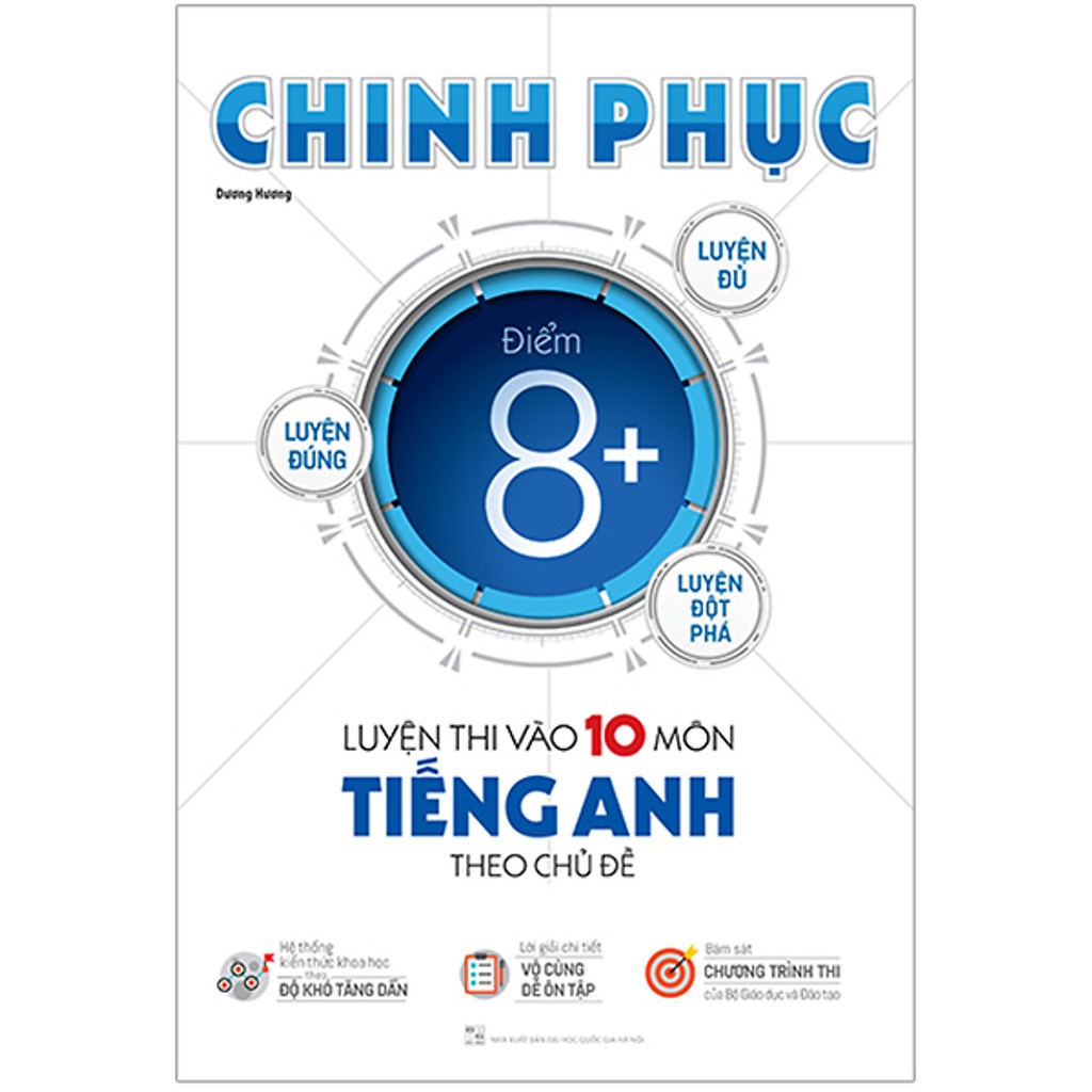 Sách Chinh phục luyện thi vào lớp 10 môn tiếng anh theo chủ đề