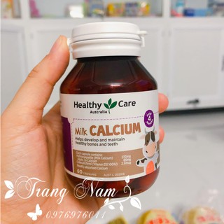 Viên Uống Canxi Milk Của Healthy Care 60 Viên (Úc)