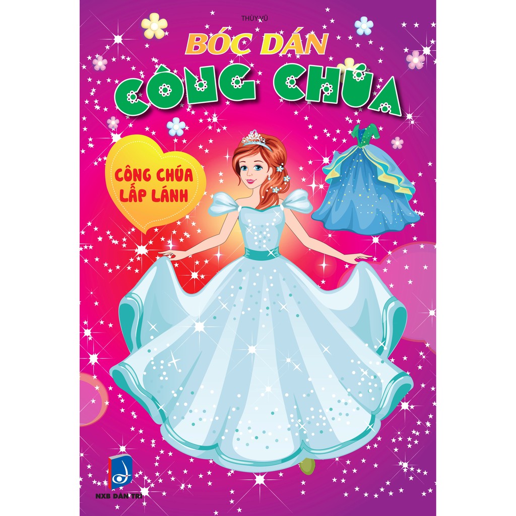 Sách - Bộ Bóc Dán Công Chúa - Công Chúa Lấp Lánh