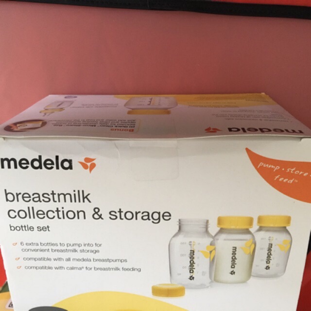 Sét 6 bình trữ sữa medela 150ml