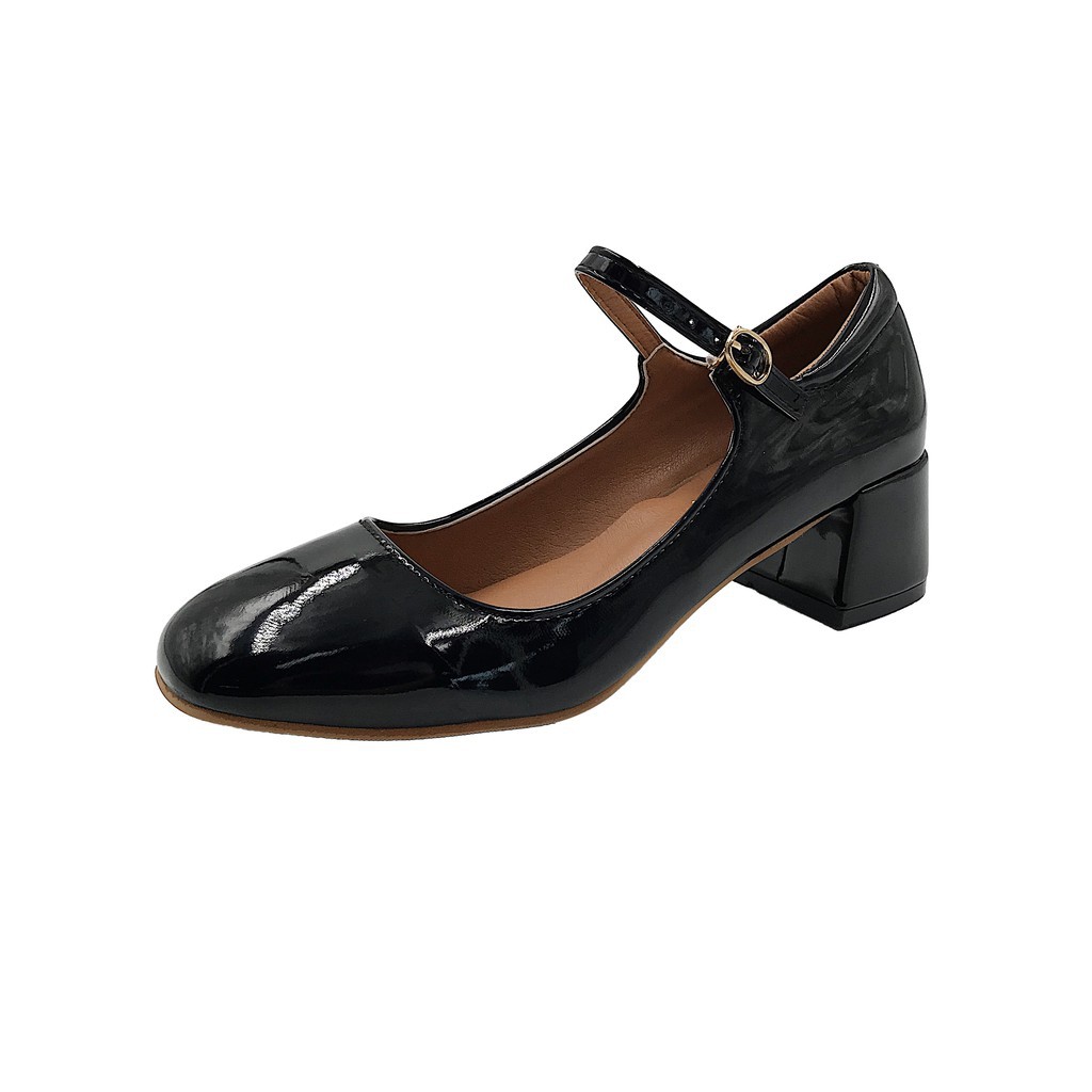 (Sănx nâu 36) GIÀY Mary Jane VINTAGE CAO GÓT / Guốc Lolita ( có ảnh thật) | BigBuy360 - bigbuy360.vn