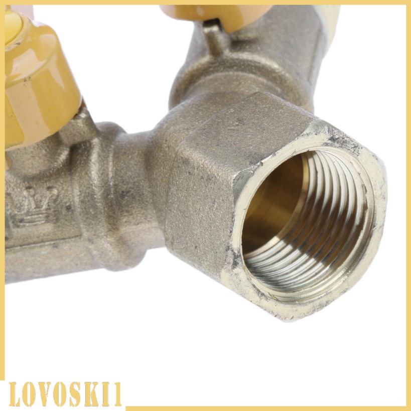 Đầu Nối Van Điều Khiển Đường Ống Gas 2 Chiều Hình Chữ Y