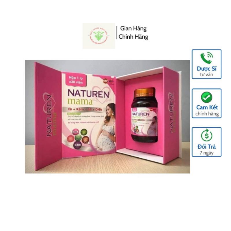 VIÊN UỐNG CHO BÀ BẦU BỔ SUNG SẮT VÀ CÁC VITAMIN