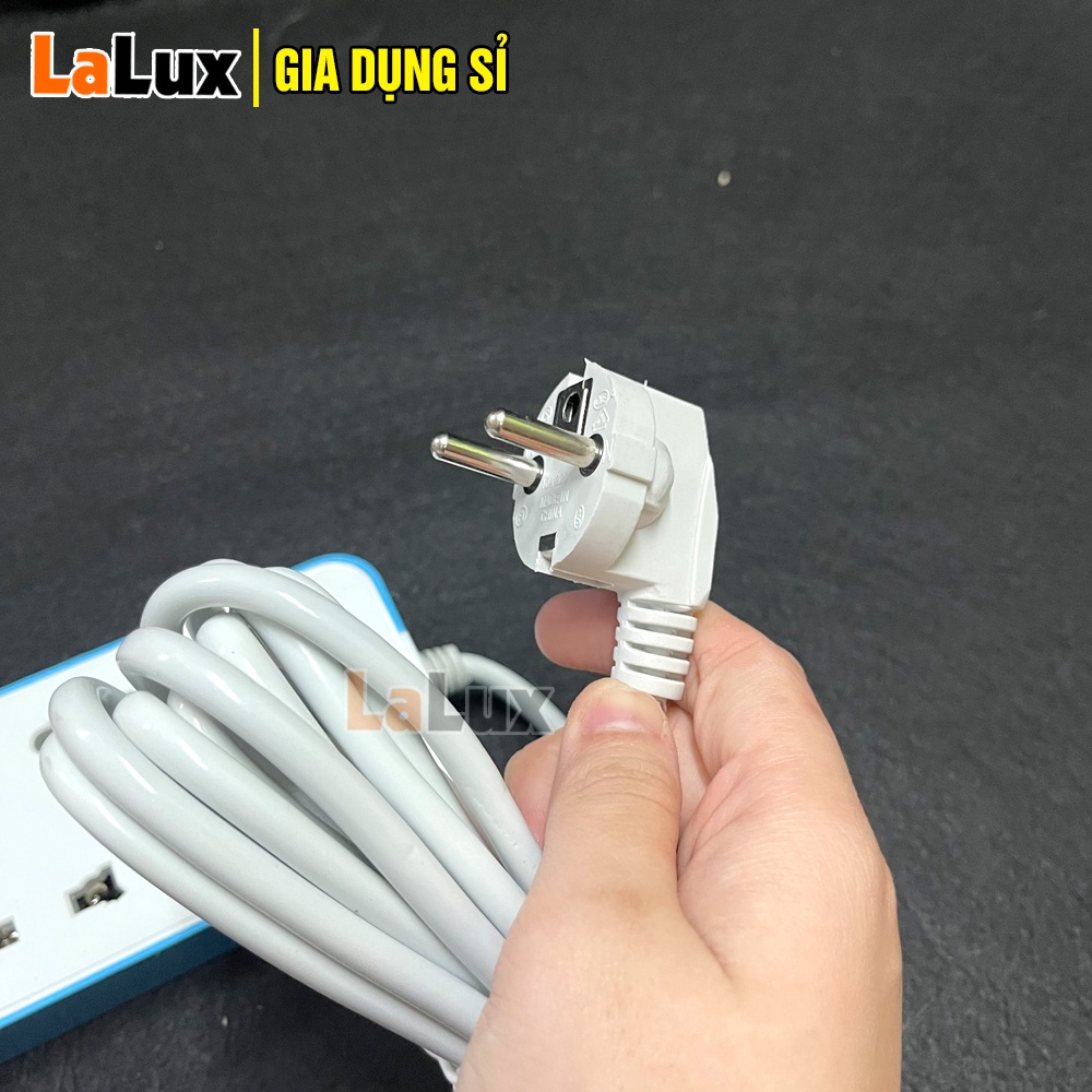 Ổ Cắm Điện Thông Minh Đa Năng USB CAO CẤP ĐỦ MẪU - Ổ Điện Đa Năng Dây Dài Chống Dật Tuỳ Chọn - Gia Dụng LALUX