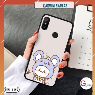 Ốp lưng Xiaomi Mi 6X/ Mi A2 - Lưng nhám chống trầy