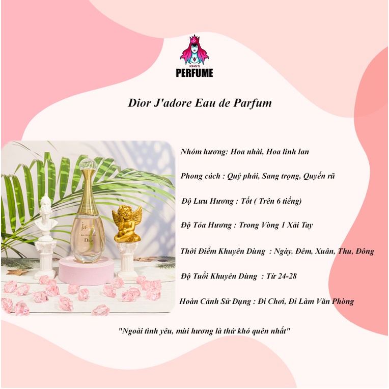 {Chính Hãng} Nước Hoa Nữ 𝗗𝗜𝟬𝗥 𝐉'𝐚𝐝𝐨𝐫𝐞 𝐄𝐚𝐮 𝐝𝐞 𝐏𝐚𝐫𝐟𝐮𝐦 | BigBuy360 - bigbuy360.vn