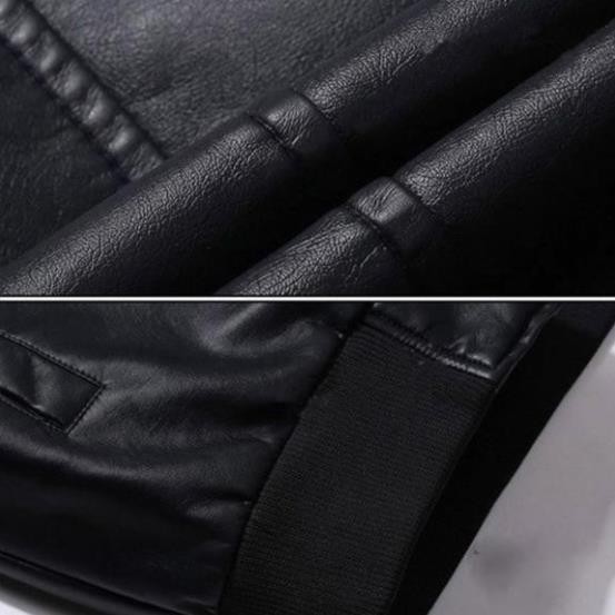 Áo khoác da lót lông 105. Áo khoác da nam | BigBuy360 - bigbuy360.vn