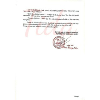 Trà Túi Lọc Cà Gai Leo SADU (1 Kg)