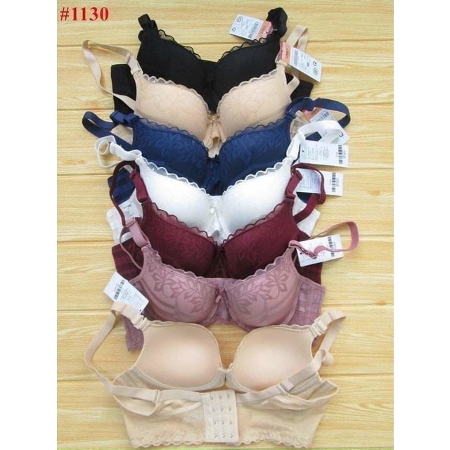 Áo Ngực Nữ Cotton Ren Đệm Vừa 3cm Lovely Dây Lưng Bản To 4 Móc Cài Sau Hieu Store24h - 1130