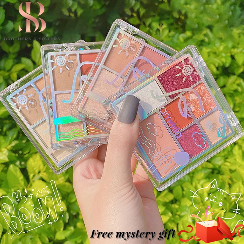 [Hàng mới về] Bảng phấn mắt Lameila 7 màu tùy chọn ánh ngọc trai / màu tông đất lâu trôi | BigBuy360 - bigbuy360.vn