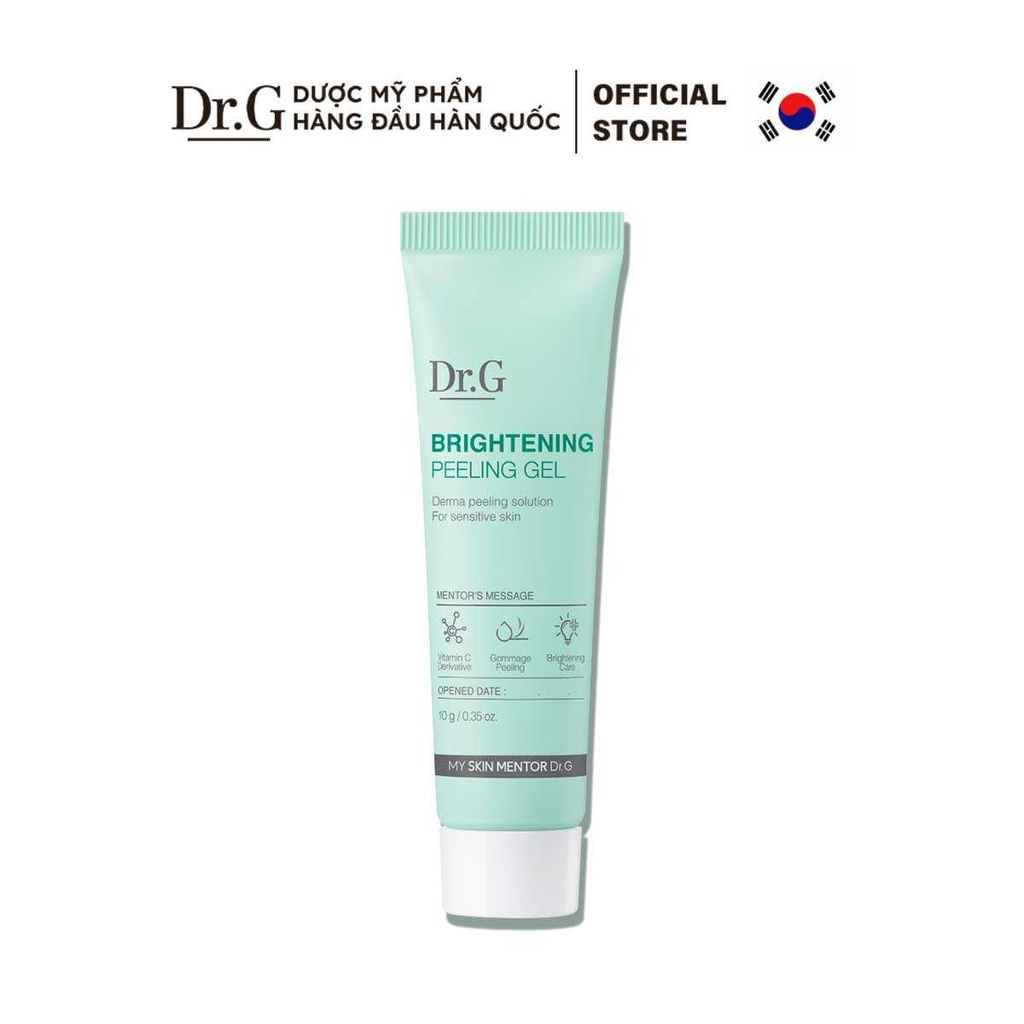 Quà tặng không bán Dr.G Tẩy da chết Brightening Peeling Gel 10g