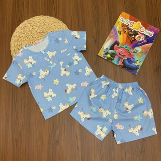 Bộ Kate lụa Thái cho bé trai size 10kg _35kg