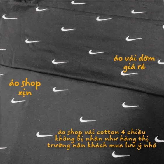 Áo Thun Nike Swoosh Thêu Logo - Vải Chất