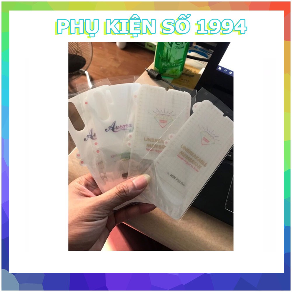 Miếng dán PPF mặt trước và sau cho Huawei P30 Pro