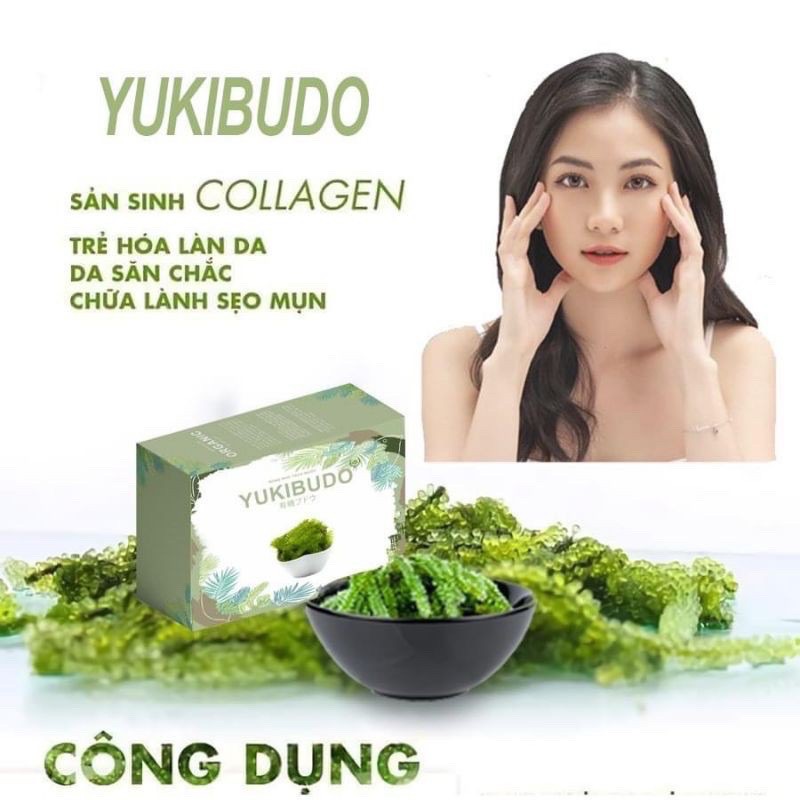 [Chính hãng] Rong Nho tách nước YUKIBUDO Công nghệ Nhật Bản + Tặng kèm sốt mè rang | BigBuy360 - bigbuy360.vn