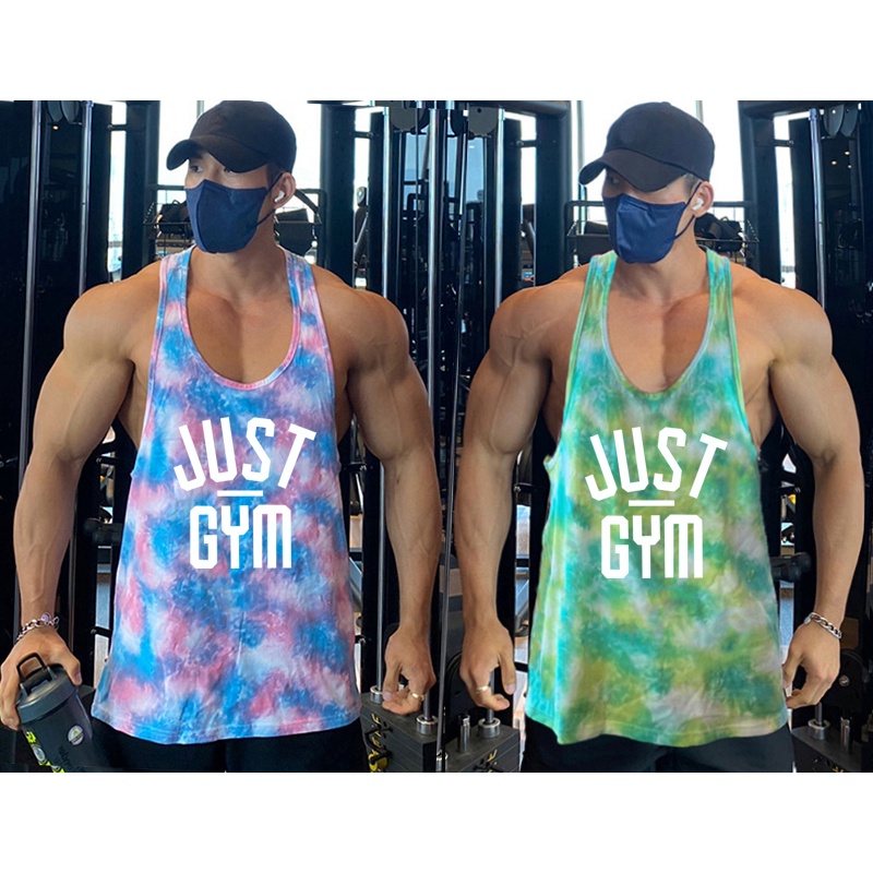 Áo Ba Lỗ Thể Thao Họa Tiết Rằn Ri Mau Khô Thời Trang Mùa Hè