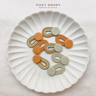Khuyên tai đất sét nữ vicky moody| spring collection | ec04_03