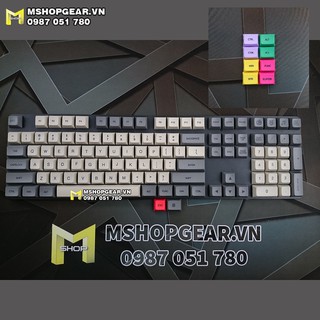 Keycap bàn phím cơ KT1 profile màu cổ điển Dolch