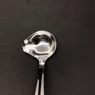 Muôi mỏ vịt múc trân châu inox
