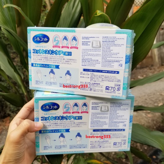 Bông tẩy trang Silcot 82 miếng 1 hộp