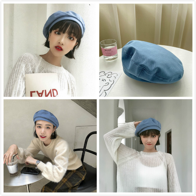 Nón beret 5 màu tự chọn thời trang Hàn Quốc cho nữ