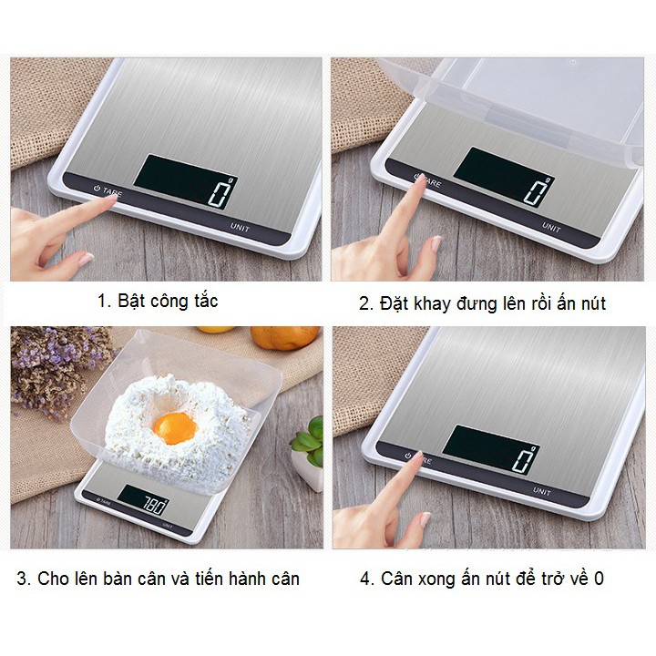 Cân điện tử 𝑭𝑹𝑬𝑬𝑺𝑯𝑰𝑷 Cân nhà bếp tối đa 10kg CX-518 ( CHÍNH XÁC ĐẾN 1G )