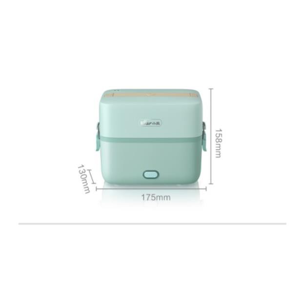 [Giá sập sàn] Hộp cơm cắm điện Bear DFH-B12E1, 2 tầng 3 ngăn, sử dụng inox cao cấp 304, thiết kế nhỏ gọn, thời trang | BigBuy360 - bigbuy360.vn