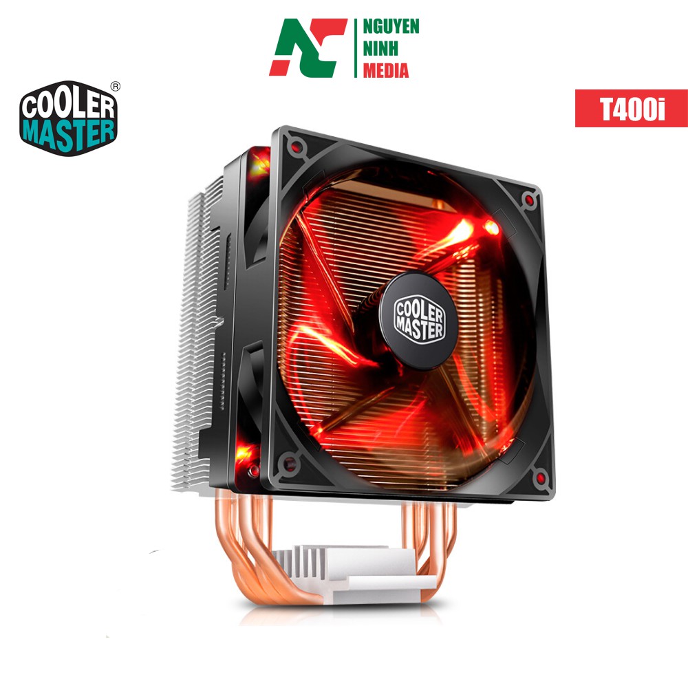 (Video + Ảnh Thật) Tản nhiệt CPU Cooler Master T400i Red