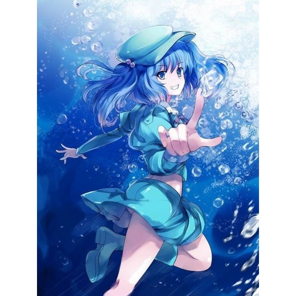 Bộ Tranh Đính Đá Họa Tiết Hoạt Hình Anime Độc Đáo Kích Thước 30x40cm Diy Dùng Trang Trí Phòng Khách