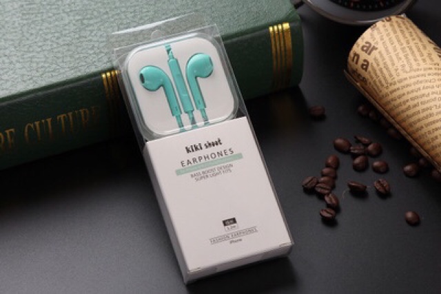 Tai nghe chính hãng Earphones KiKi Shoot phù hợp với tất cả các máy rắc 3.5